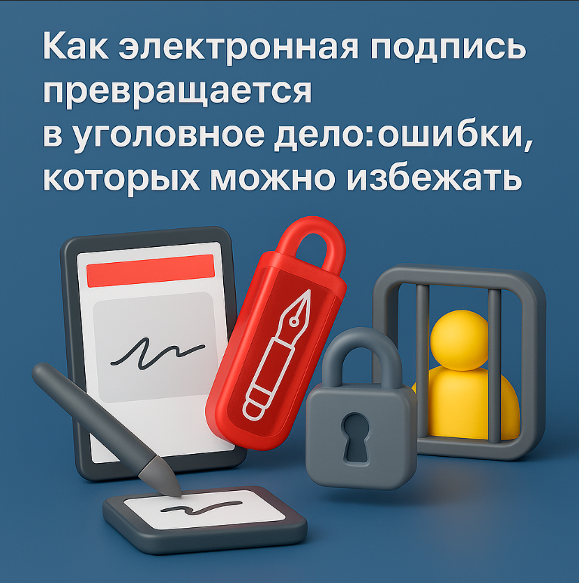 Как электронная подпись превращается в уголовное дело: ошибки, которых можно избежать
