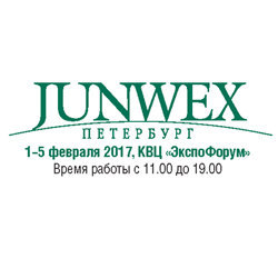 Встретимся на "JUNWEX ПЕТЕРБУРГ", стенд F-174